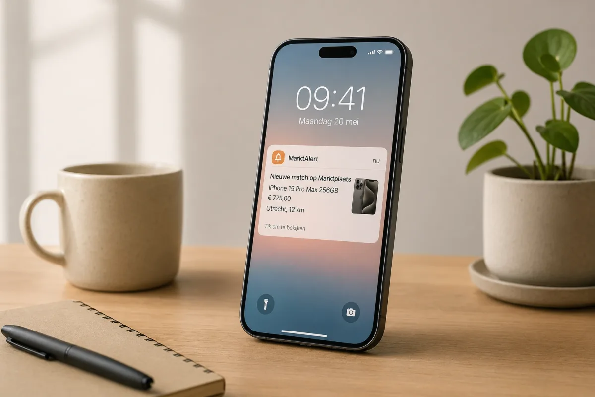 Automatische meldingen voor Marktplaats: zo ben je altijd als eerste bij een goede aanbieding