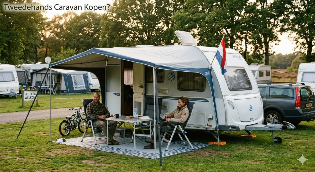 Tweedehands caravan kopen: waar moet je op letten?