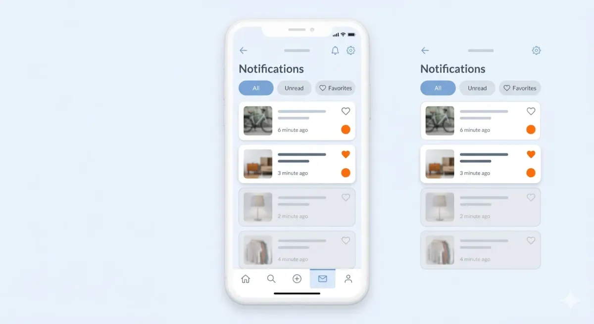 April 2026 Update: markeer resultaten als gelezen, sla favorieten op en filter!